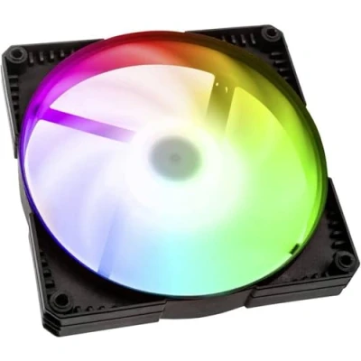 Image de Phanteks PH F140SK_DRGB_PWM système de refroidissement d&#039;ordinateur Boitier PC Ventilateur 14 cm Noir, Blanc Neuf
