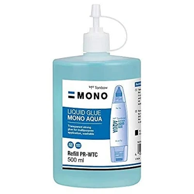 Image de Tombow PR WTC Recharge de 500 ml pour la colle liquide PT avec 2 pointes