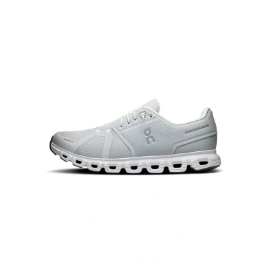 Image de On Cloud 6 Baskets basses, Homme, Taille: 44, Glacier white Polyester