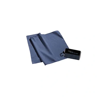 Image de Cocoon Serviette légère en Microfibre Ultralight pour Le Sport et Voyage (Fjord Blue, L)