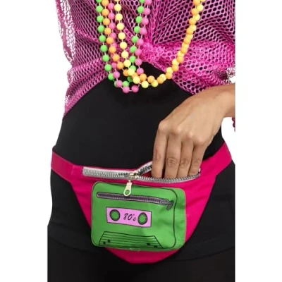 Image de Smiffys Banane années 80, multicolore