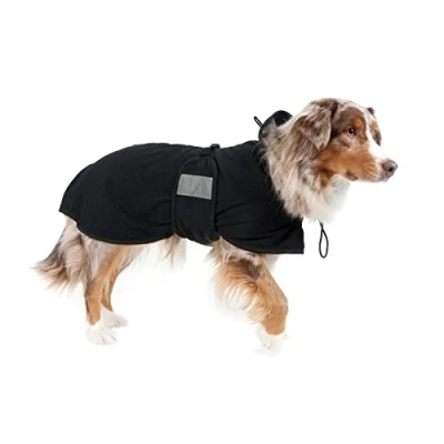 Image de Back on Track Couverture à maille pour Chien Noir 67cm