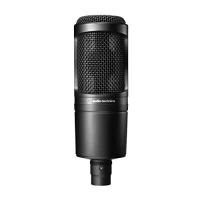 Image de Audio Technica AT2020 Microphone Cardioïde à Électret Noir