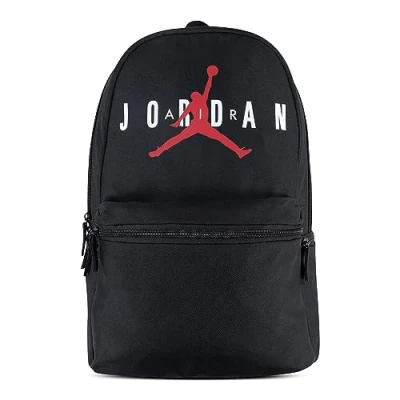 Image de Nike Jordan Sac à dos Jan Hbr Eco Black Code 9A0833 023, Noir/Rouge/Blanc, Taille unique