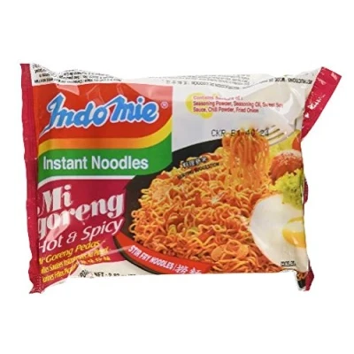 Image de Indo Mie chaude instantanée Fried nouilles Mi Goreng pedas 80g x 5 paquets