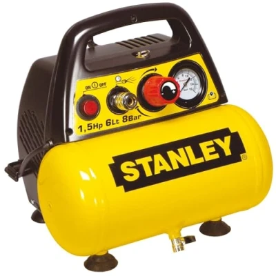 Image de Stanley DN200/8/6 Compresseur régulateur de pression Collage and Accessoires, Jaune
