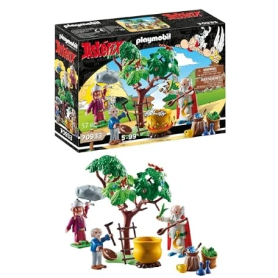 Image de Playmobil Asterix Panoramix MET Toverdrank Miniatures pour enfants, Taille: One Size, Multi coloured