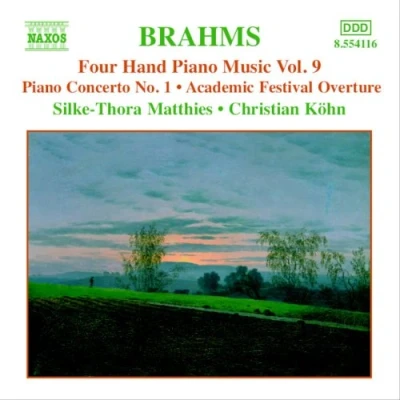 Image de CD MATTIES / CANE Brahms: Œuvres pour piano à 4 mains 9 ( Non Japon ObiClassique Occasion