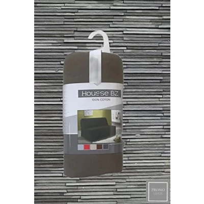 Image de KGS Housse de Clic Clac/BZ 100% Coton Plusieurs Coloris Différentes Tailles (Taupe, 140x200cm)