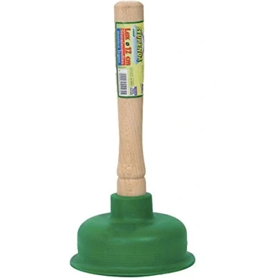 Image de La Briantina 1 déboucheur en Bois, Vert, diamètre 12 cm.