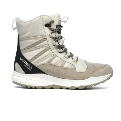Image de Merrell Bravada EDGE 2 Thermo MID WP Bottes de neige, Femme, Taille: 38, Moonbeam Cuir et textile