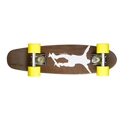 Image de Ridge Maple Mini Cruiser Dark Dye NR1 Planche à roulettes Jaune