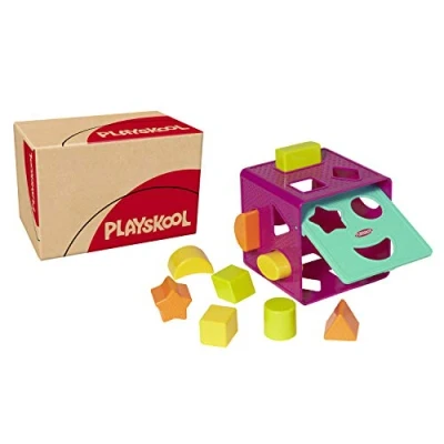 Image de Playskool Cube de Tri Formes Jouet Nouveau Né Bébé Exclusivité sur Amazon