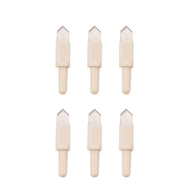 Image de Vaessen Creative Lames de Rechange pour Découpeur Cercles, 6 Pièces, Couper dans Nombreuses Tailles et Matériaux, les Projets Créatifs avec Papier, Scrapbooking Création des Cartes