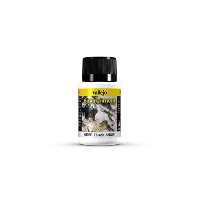 Image de Vallejo Bouteille d&#039;acrylique effet &quot;neige&quot; 40 ml