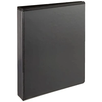 Image de Esselte Essentials 49717 Classeur à anneaux personnalisable A4 Capacité de 280 feuilles Carton recouvert polypropylène 4 Noir