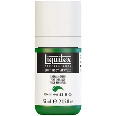 Image de Liquitex Professional Acrylique Soft Body 59ml Vert Emeraude