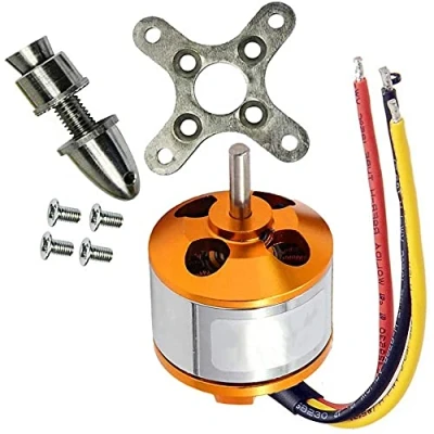 Image de CENPEK A2212 Moteur sans balais 1000 KV 13T avec balle banane mâle de 3,5 mm pour drone quadrirotor RC DIY Avion Multi Copter