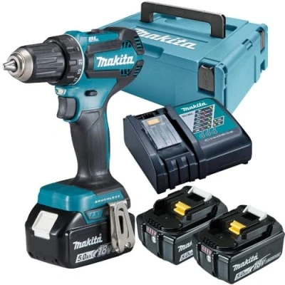 Image de Perceuse visseuse 18V LXT (3x5,0 Ah) en MAKPAC MAKITA DDF485RTJ3