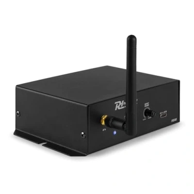 Image de Power Dynamics PDX40 Récepteur Bluetooth 5.0 Audio Sorties Mono XLR et Jack 6,35 mm, Alimentation USB C, Volume de Sortie, Idéal pour Diffuser Vos Musiques à Une Installation Existante