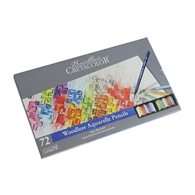Image de CRETACOLOR 250 Mine Aqua Monolith, Métal, Multicolore, 72 Unité (Lot de 1), Set Pièces