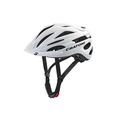 Image de Cratoni Pacer+ Casque de vélo Mixte, Blanc Mat, L XL