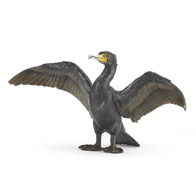 Image de Papo Cormoran LA Vie Sauvage Figurine, 56049, Multicolore