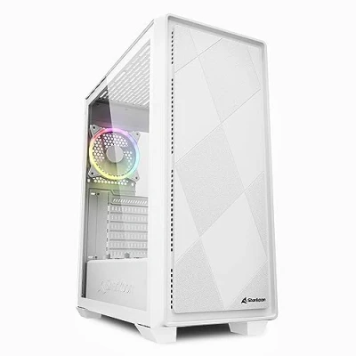 Image de Sharkoon VS8 Boîtier PC RGB Midi ATX Blanc