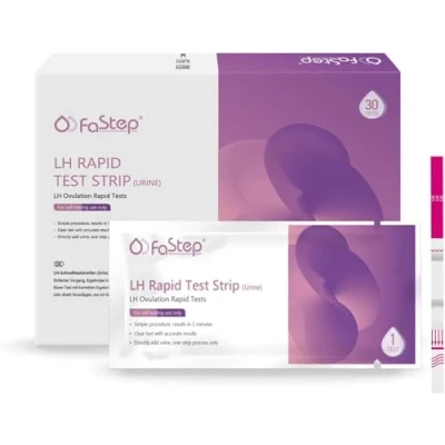Image de Test d&#039;Ovulation Fastep 30 Bandelettes de Ovulation LH, Votre Compagnon Conception