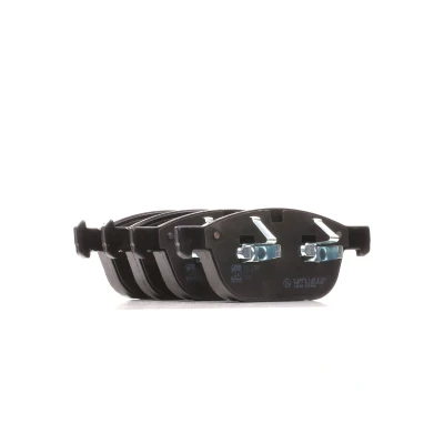 Image de FEBI BILSTEIN 16773 Jeu de plaquettes frein Essieu avant contact signal d&#039;usure exclu avec clip piston VOLVO: XC90 I, XC60 I