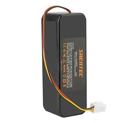 Image de Shentec 14.4V 4000mAh Li ION Batterie pour Samsung Navibot SR8850 SR8855 SR8857 SR8875 VCA RBT20 AP5576883 AP5579205 DJ63 01050A DJ96 00113C 00116B 0083C VR10ATBATGY/SW