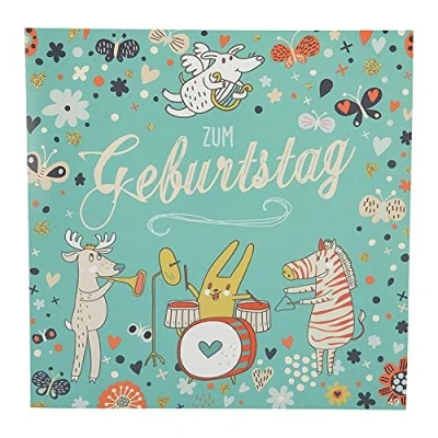 Image de Depesche 3868.049 Carte d&#039;anniversaire Musicale Multicolore