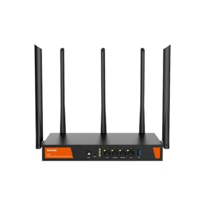 Image de Routeur sans fil Gigabit Ethernet Bi bande Tenda W30E AX3000 5 GHz Noir