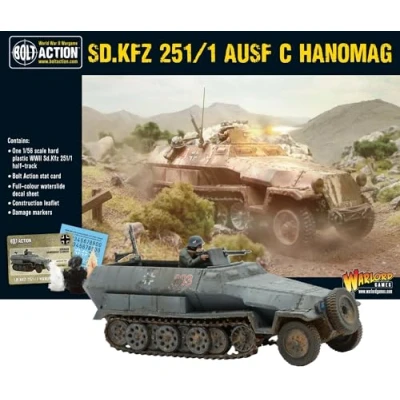 Image de Bolt Action SD.KFZ 251/1 AUSF C Hanomag Warlord Games