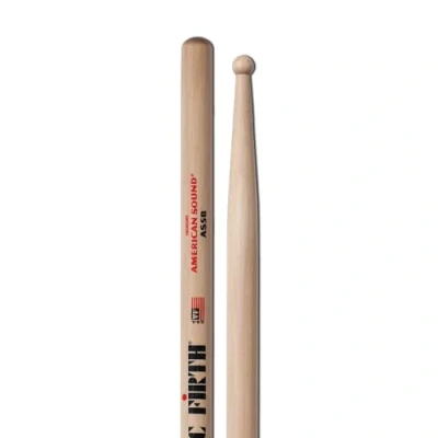 Image de Vic Firth PVF AS5B Baguette pour Batterie American Sound Hickory 5B
