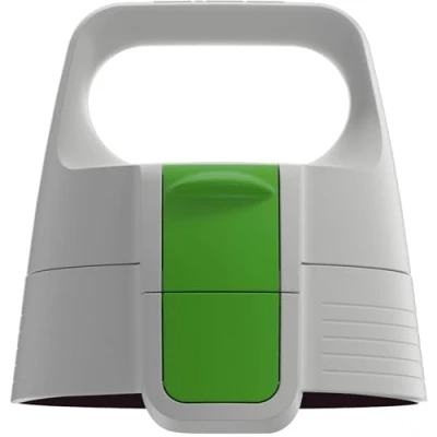 Image de Sigg WMB ONE Top 2 Grey Green couvercle (taille unique), pièce de rechange pour bouteille, bouchon étanche qui s&#039;ouvre d&#039;une seule main