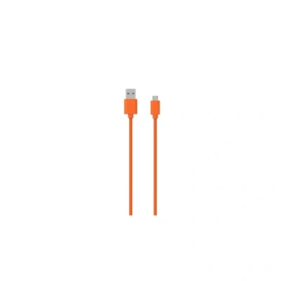 Image de Câble USB vers Micro 2.4A 1,5 mètres Collection POP Orange Neuf