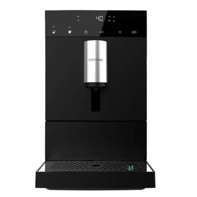 Image de Cecotec Cafetière Superautomatique Compacte Cremmaet Compact. 1350 W, 19 Bars, Système de Chauffage par Thermobloc, Réservoir 150 g Café avec Moulin Intégré et 1,1 L, Nettoyage Automatique