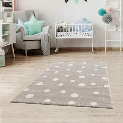 Image de Jimri Dots Tapis pour Enfants à Points Chambre d&#039;enfant