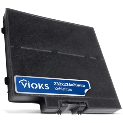 Image de VIOKS Filtre à charbon pour hotte aspirante Siеmens Bosch Constructa Nеff 11022296 LZ10DXA00 DWZ0DX0A0A0 CZ51DXA0X0 Z51DXA0X0 actif et