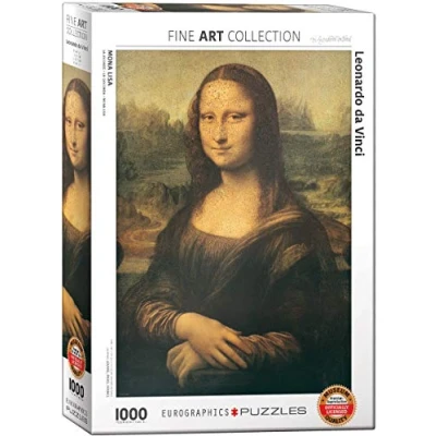 Image de EuroGraphics Mona Lisa,Vinci Puzzle, 6000 1203, Multicolore, Taille Unique