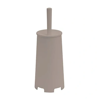 Image de Gedy G Oscar WC à Poser, Couleur Taupe Clair, 35 x 13 cm, Poids 0,396 kg, Brosse de Toilette avec Poils fabriquée des résines thermoplastiques, années Garantie 2, Design R&amp;S, Unique