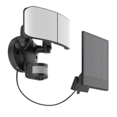 Image de LED Applique Murale Solaire Omino (Moderne) en Noir (1 lampe,à), Lampe Solaire, Borne Lumineuse Exterieur, Eclairage Exterieur Jardin