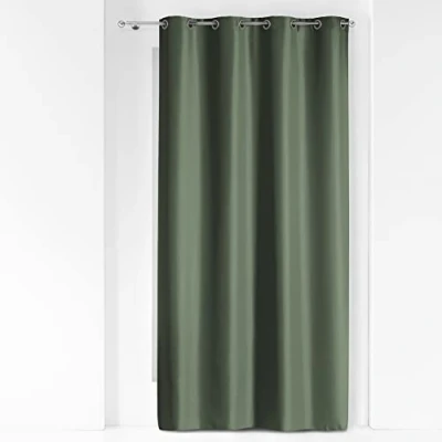 Image de Douceur d&#039;Intérieur 1609104 Rideaux, Polyester, Kaki, 140 x 280 cm