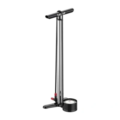 Image de LEZYNE 1 FP CNCDR V506 Pompe à Pied vélo Mixte Adulte, Hi Gloss Silver, Analog Gauge