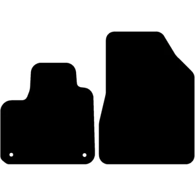 Image de Kovvar Tapis en Caoutchouc Duogrip Compatible avec Renault Kangoo 2021 2024 Correspondant à la Version: Express