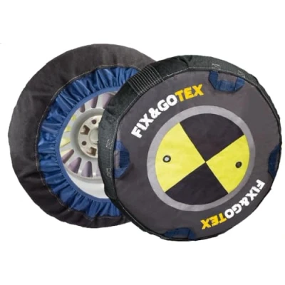 Image de Fix &amp; Gotex 8ZFE Chaines Neige, chaîne en Tissu pour Voiture Taille : E