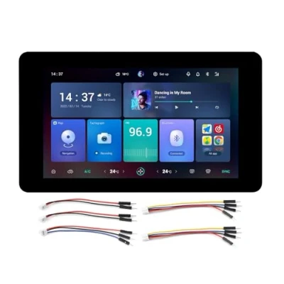 Image de Waveshare ESP32 S3 7inch Capacitive Touch Display Development Board,ESP32 with 800x480 Resolution 65k RGB 7 inch LCD Screen,5 Point Touch,Supports WiFi &amp; Bluetooth