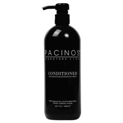 Image de Pacinos Après shampoing Hydrate et contrôle les frisottis Formule à base d&#039;eau huile d&#039;argan, graines de tournesol, amande douce essentielle jojoba