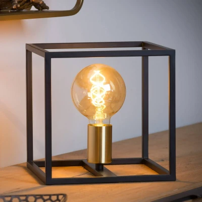 Image de Lucide Lampe à poser Ruben, noire